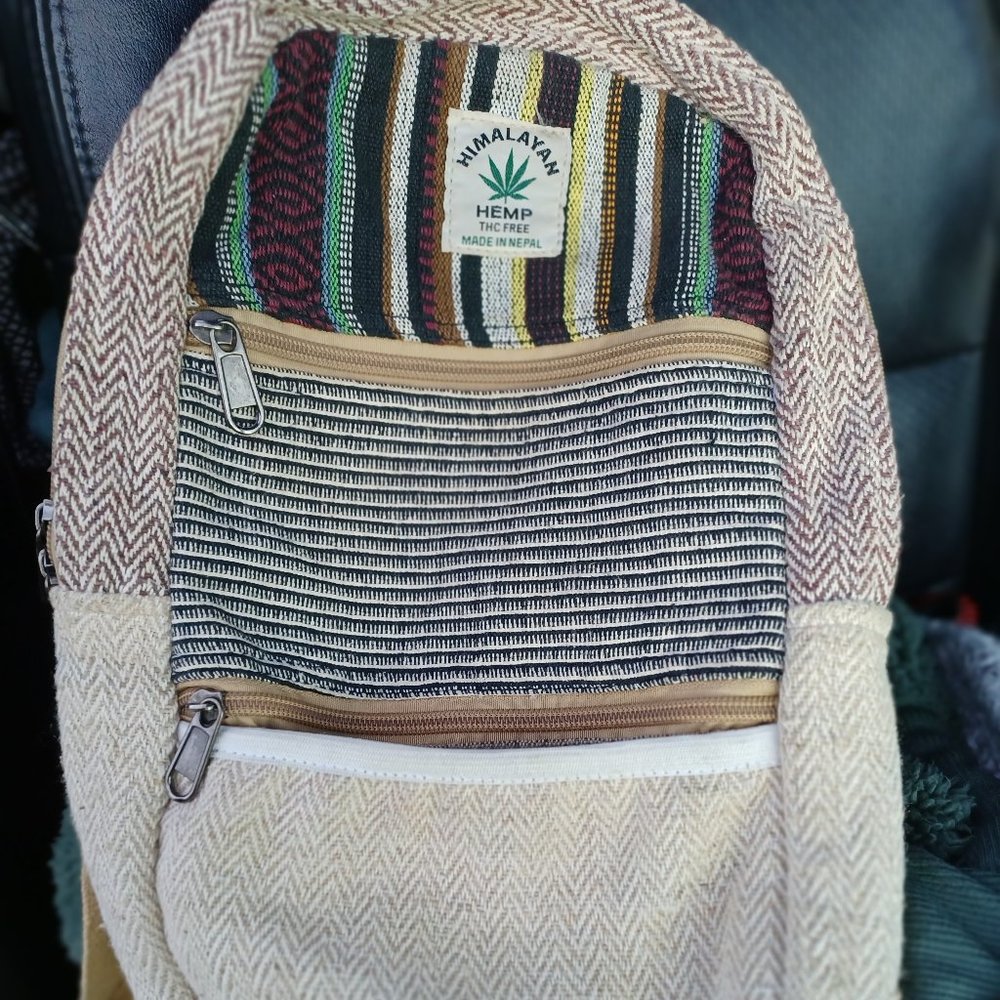 Himalayan Hemp Mini Backpack
